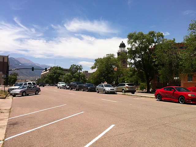 free parking downtown colorado springs vermijo ave 4