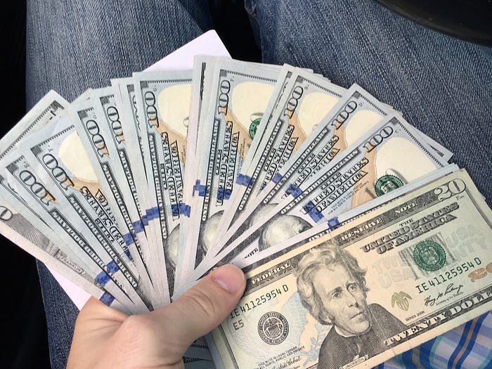 When Starting a Business, Get To That First Dollar As Fast As Possible